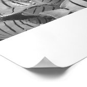 群衆の外に立って ポスター (角)