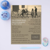 群衆の肖像、写真撮影、写真家を雇う チラシ (シングル)