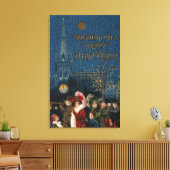 群衆吹の角 キャンバスプリント (インサイチュ (リビング))