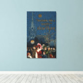 群衆吹の角 キャンバスプリント (インサイチュ (ウッドフロア))