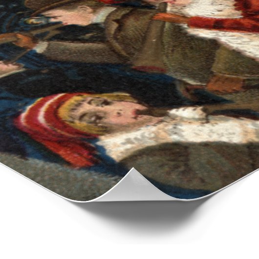 群衆吹の角 ポスター (角)