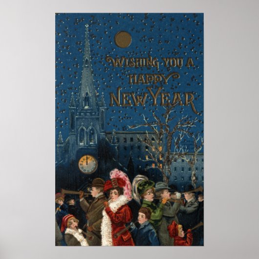 群衆吹の角 ポスター (正面)