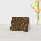 『群衆』 カード (黄色い花)