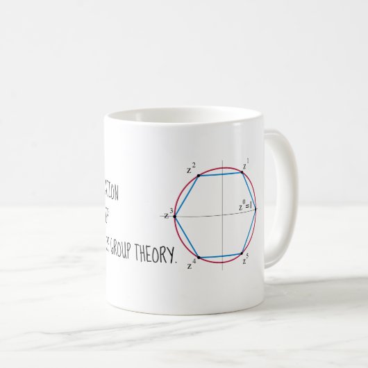 群論 コーヒーマグカップ (正面右)