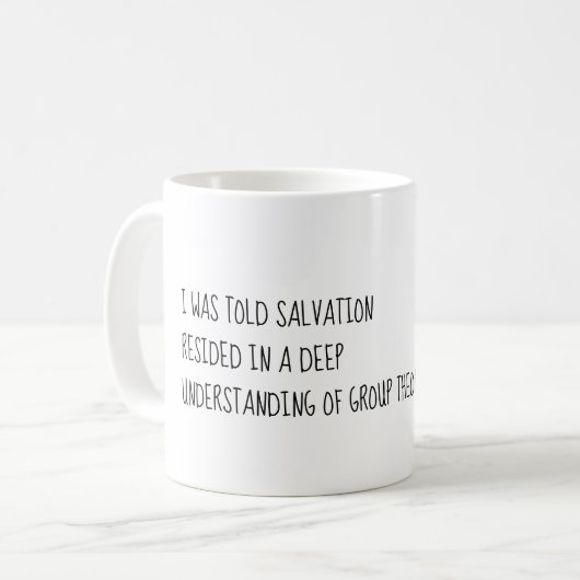 群論 コーヒーマグカップ (正面左)