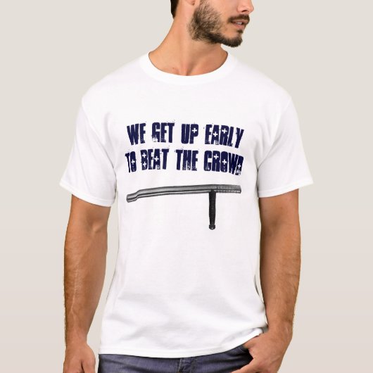 群集のワイシャツを打って下さい Tシャツ (正面)
