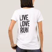 群集の女性の1才-軽い服装ではないです Tシャツ (裏面)