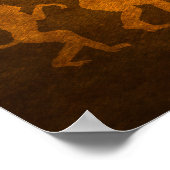 群集の進化プリント ポスター (角)