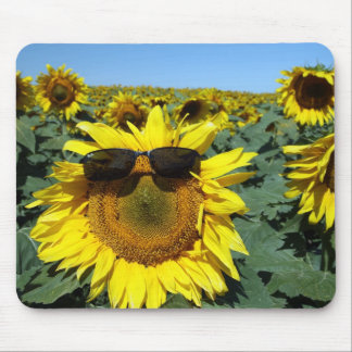 群集の顔 マウスパッド