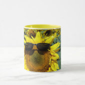 群集の顔 マグカップ (中央)