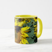 群集の顔 マグカップ (正面右)