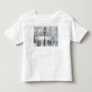群集は空気の時計を賞賛します トドラーTシャツ