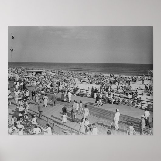 群集オンビーチ ポスター (正面)