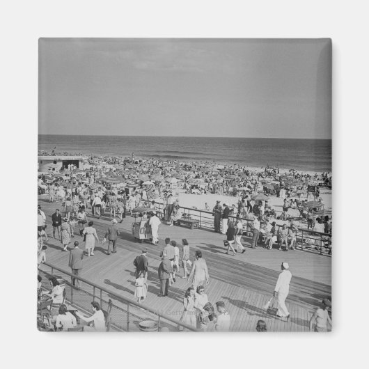 群集オンビーチ マグネット (正面)