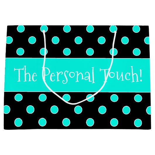 群集プレザー紙ショッピング ラージペーパーバッグ (正面)