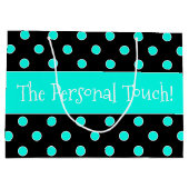 群集プレザー紙ショッピング ラージペーパーバッグ (裏面)