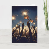 群集祝の7月4日 カード (正面)