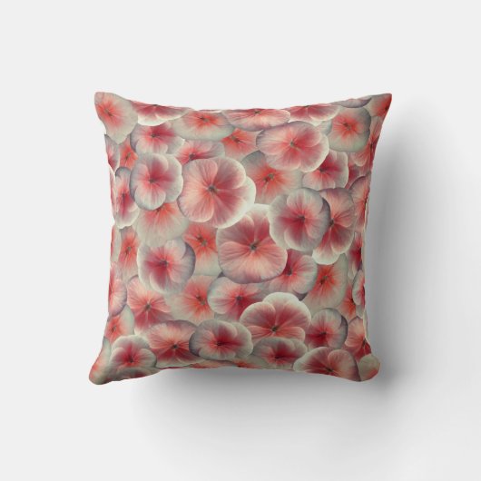 群集花 クッション (裏面)