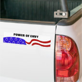 羨望の力 バンパーステッカー (トラック上)