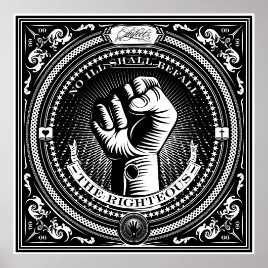 義なるプリント ポスター (正面)