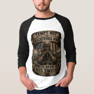 義人を誘惑するな Tシャツ