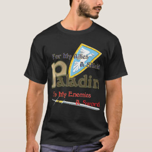 義侠の士RPGのクラスのワイシャツ Tシャツ