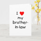 義兄が好き カード (黄色い花)