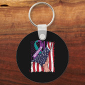 義兄の記憶の中で自殺認識度Usa キーホルダー (正面)