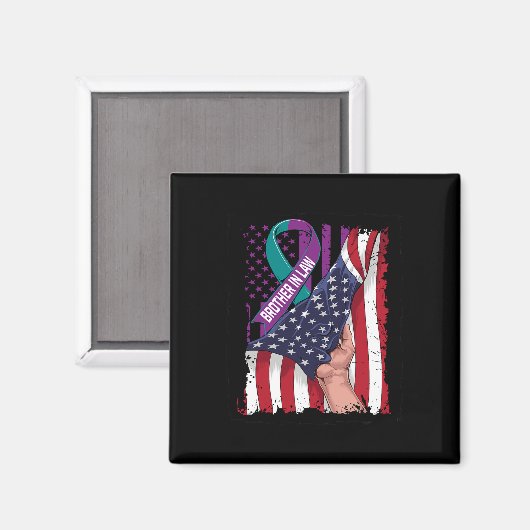 義兄の記憶の中で自殺認識度Usa マグネット (正面/裏面)