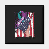 義兄の記憶の中で自殺認識度Usa マグネット (正面)