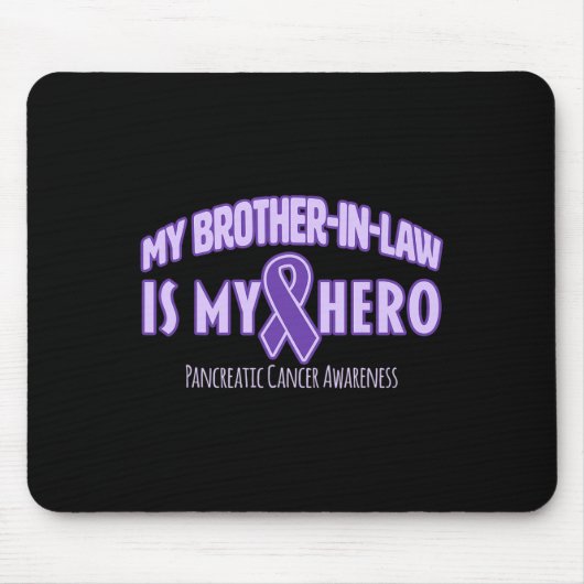 義兄はヒーロー膵臓がん阿波 マウスパッド (正面)