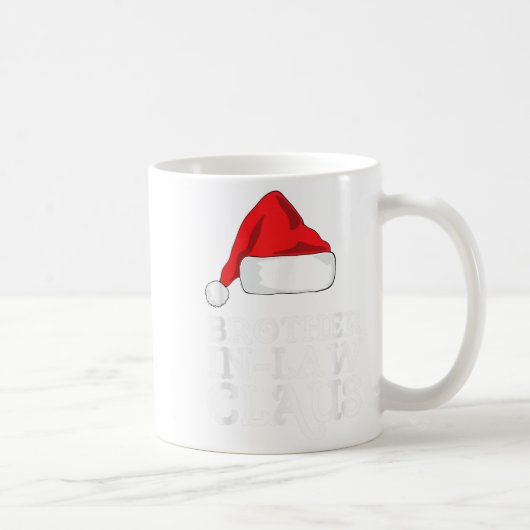 義兄クリスマスサンタクロースパジャマ家族 コーヒーマグカップ (右)