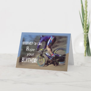 義兄スポーツマウンテンバイク誕生日 カード