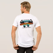 義務ではなくチャンス ジムの引用 トライブレンドTシャツ (裏面全面)