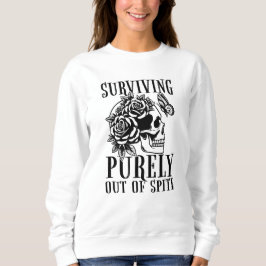 義務で生き延びる スウェットシャツ