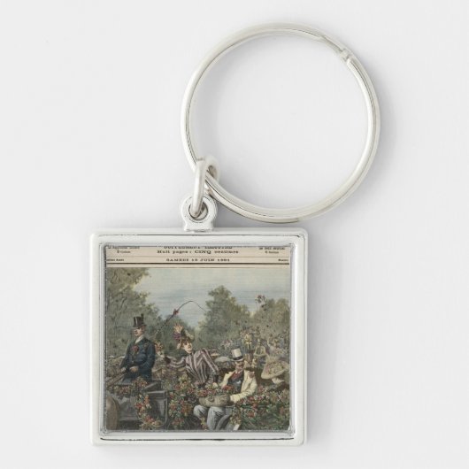 義務の犠牲者のため キーホルダー (正面)