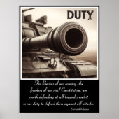 義務：ウォッ静かチャー ポスター (正面)