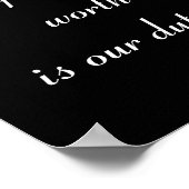 義務：ウォッ静かチャー ポスター (角)