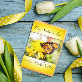 義姉のカードに母の幸せな日 カード