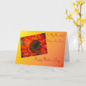 義姉の母の日のカード カード (黄色い花)