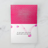 義姉の誕生日水玉模様 カード (内部)