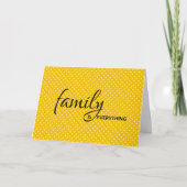 義姉の誕生日 カード (正面)