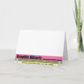 義歯のクリスマス シーズンカード (裏面)