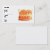 義歯の名刺 名刺 (正面/裏面)