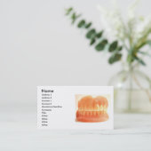 義歯の名刺 名刺 (スタンド正面)