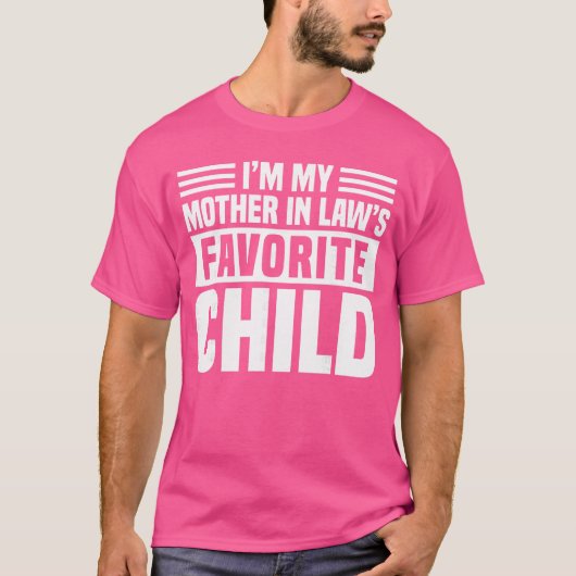 義母から可愛がられているのは私だ!面白い息子の嫁 Tシャツ (正面)