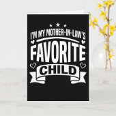 義母が一番愛する子供の結婚式 カード (黄色い花)