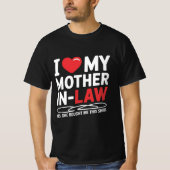義母が大好きです Tシャツ (正面)