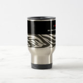 「義母が大好き」まばゆいゼブラプリント トラベルマグ (中央)