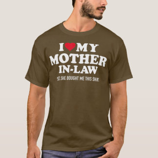 義母が娘婿に好きだ Tシャツ